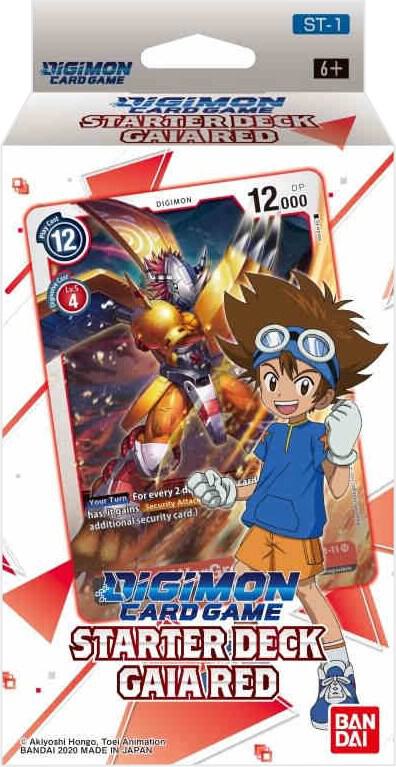 Digimon : Starter Deck : [ST-1] Gaia Red