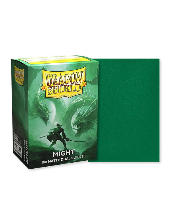 Dragon Shield: Might - Matte Dual Standard Size Card Sleeves - 100 CT
