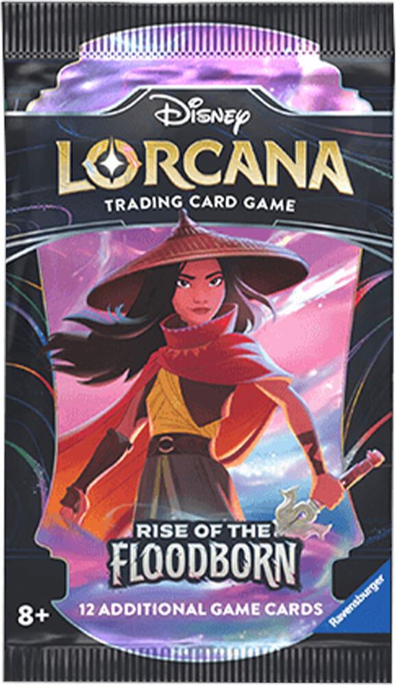 Lorcana : Sleeved Booster Pack : [Set 2] Rise of the Floodborn