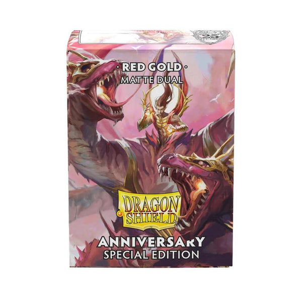 Dragon Shield Dual Matte: Anniversary Special Edition : Red Gold (100-pack)