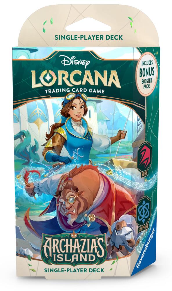Disney Lorcana : Archazia's Island : Starter Deck : Ruby & Sapphire