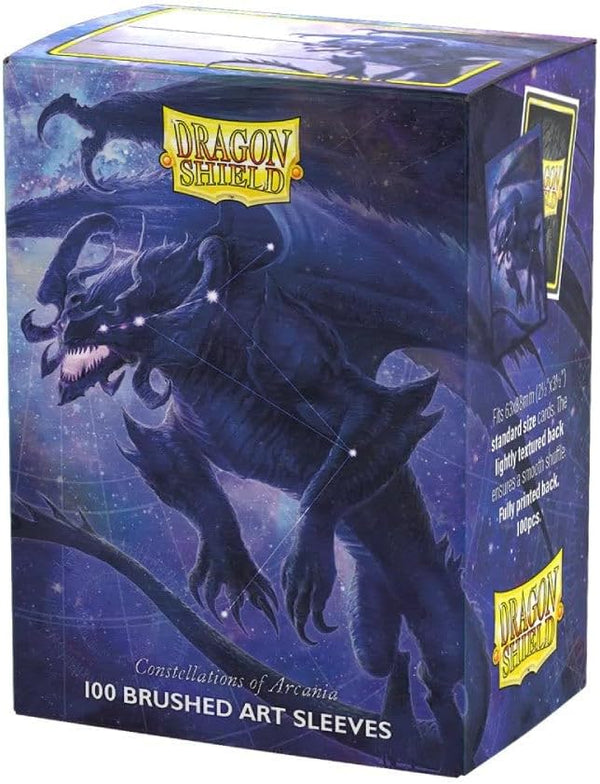 Dragon Shield Brushed Art Sleeves : Constellations Signoir (100-pack) : Dragon Shield Card Sleeves
