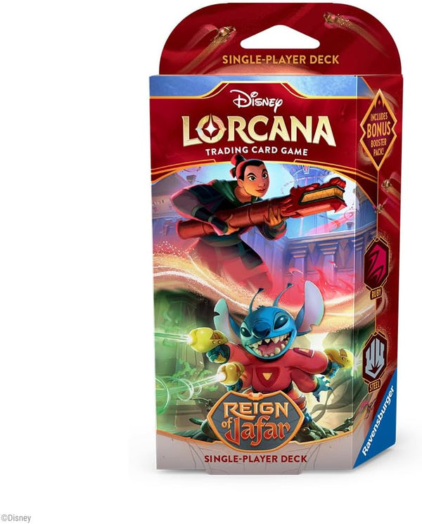 Lorcana : Set 8 : Reign of Jafar : Starter Deck [Ruby/Steel]
