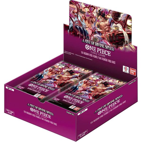 [Pre-Order] One Piece : A Fist of Divine Speed : Booster Box (OP-11)