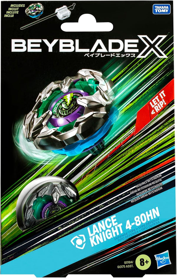 BeyBlade X : Lance Knight 4-80HN Starter Pack Set : Hasbro