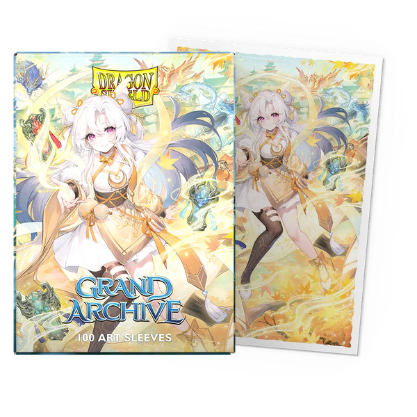 Dragon Shield Grand Archive Matte Art - Guo Jia, Heaven’s Favored (100-Pack) - Dragon Shield Card Sleeves