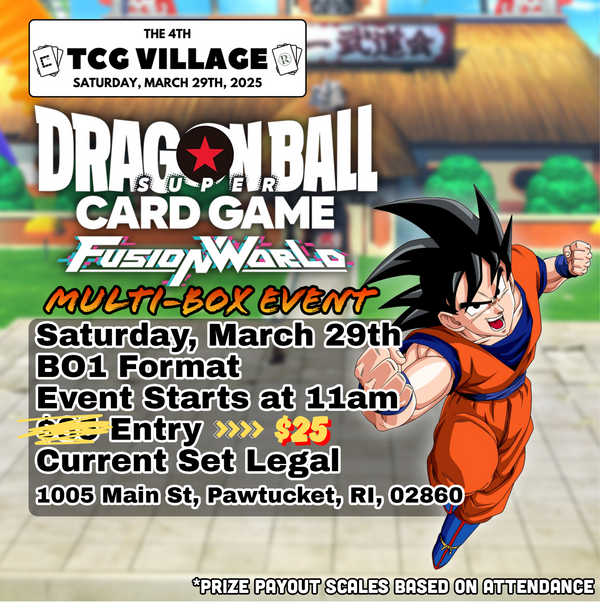 Dragon Ball Super Fusion World - Multi-Box Tournament - TCG Village #4
