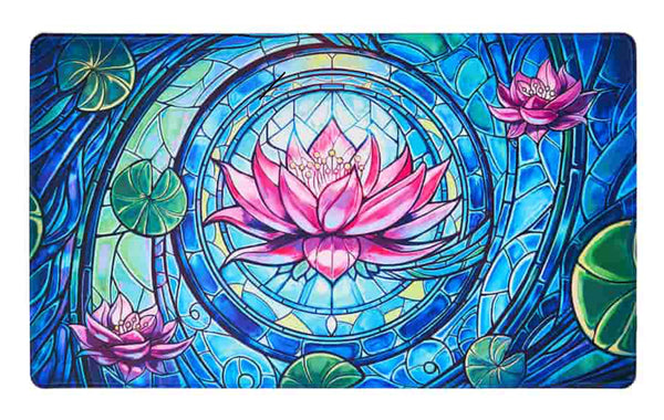 Arcane Fortress : Playmat: Stained Glass : Blossom Grace (24" x 14")