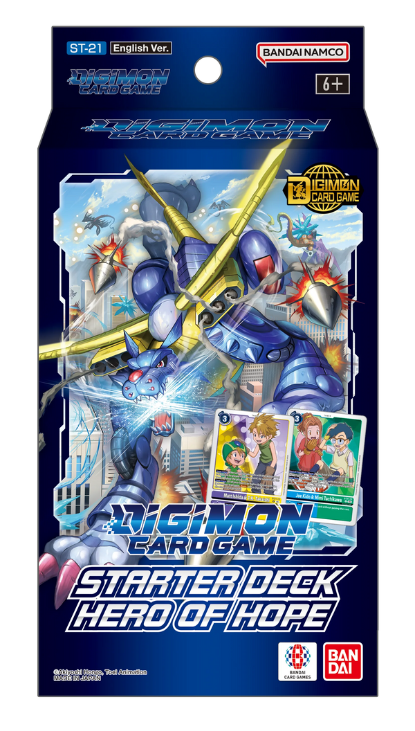 Digimon Card Game : Starter Deck : Hero Of Hope (ST21)