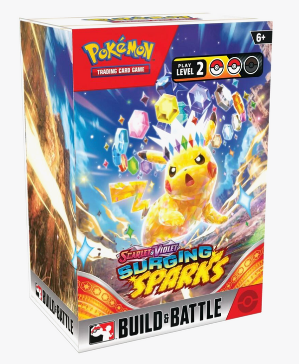 Pokemon : Scarlet And Violet : Surging Spark : Build & Battle Box