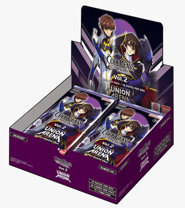 Union Arena : Booster Box : [UEX03BT] Code Geass : Lelouch of the Rebellion Vol. 2