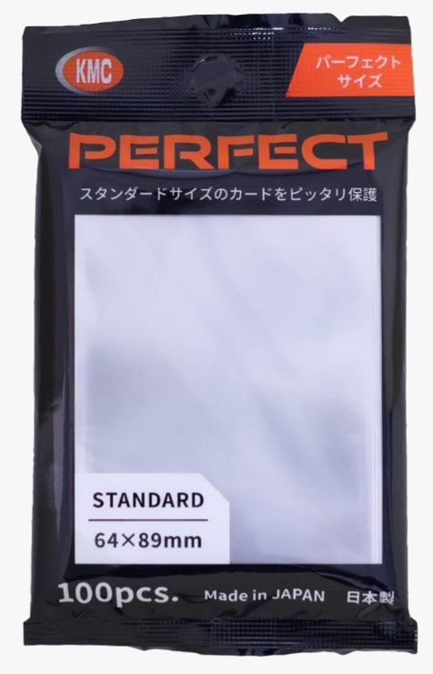 KMC : Sleeves : Perfect : Clear [100-Pack]