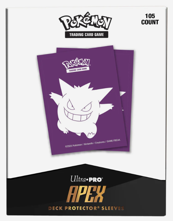 Ultra Pro : Pokémon : Sleeves : APEX® Elite Gengar [105ct]