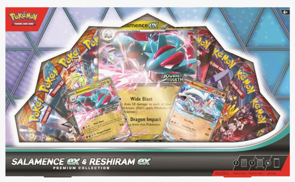 Pokémon : Premium Collection : Salamence ex & Reshiram ex