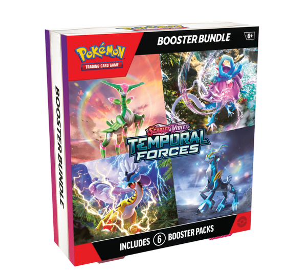 Pokemon : Scarlet And Violet : Temporal Forces : Booster Bundle