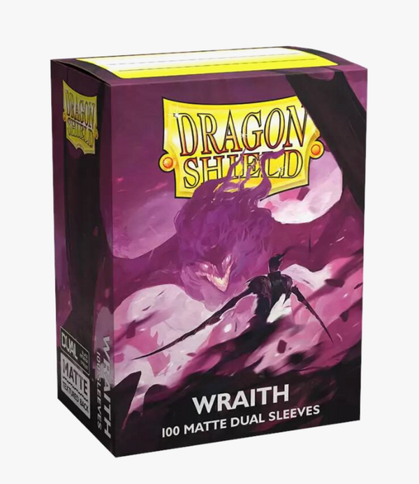 Dragon Shield Dual Matte Standard Sleeves : Wraith (100-Pack) : Dragon Shield Card Sleeves