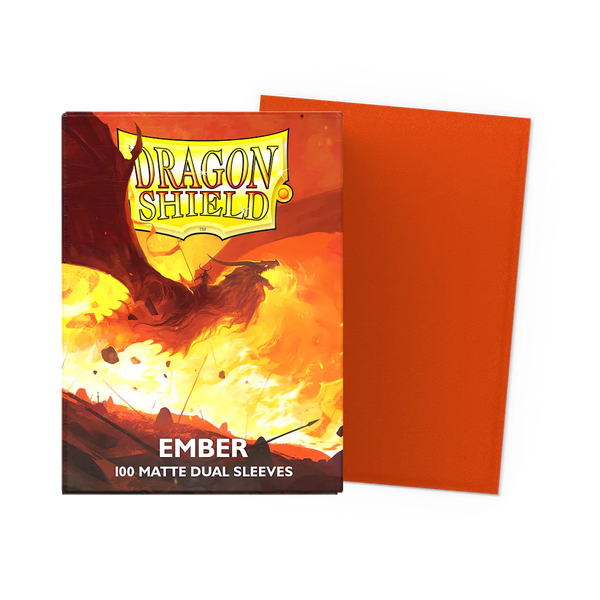 Dual Matte : Ember : Dragon Shield Sleeves