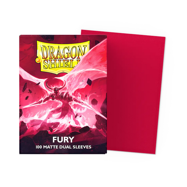 Dual Matte : Fury : Dragon Shield Sleeves