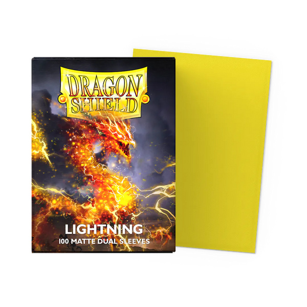 Dual Matte : Lightning : Dragon Shield Sleeves