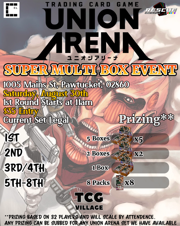 TCGv5 - Union Arena : Super Multi-Box Tournament [32 Player Cap]